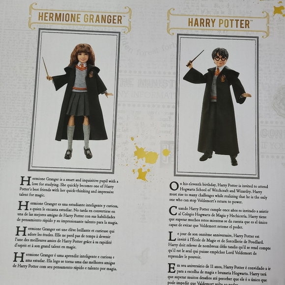 New/Sealed Harry Potter Dolls Mattel Complete Set of 5 Wizarding World - Picture 7 of 12